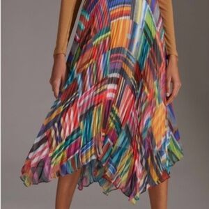 Anthropologie Ranna Gill pleated skirt